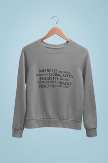 Nome do produto Moletom Fechado Autoras Brasileiras