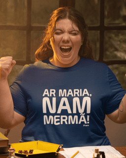 Nome do produto Camiseta Armaria Nam Mermã Padrão Masculina