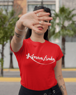 Nome do produto Camiseta Korralinda Baby Long Feminina