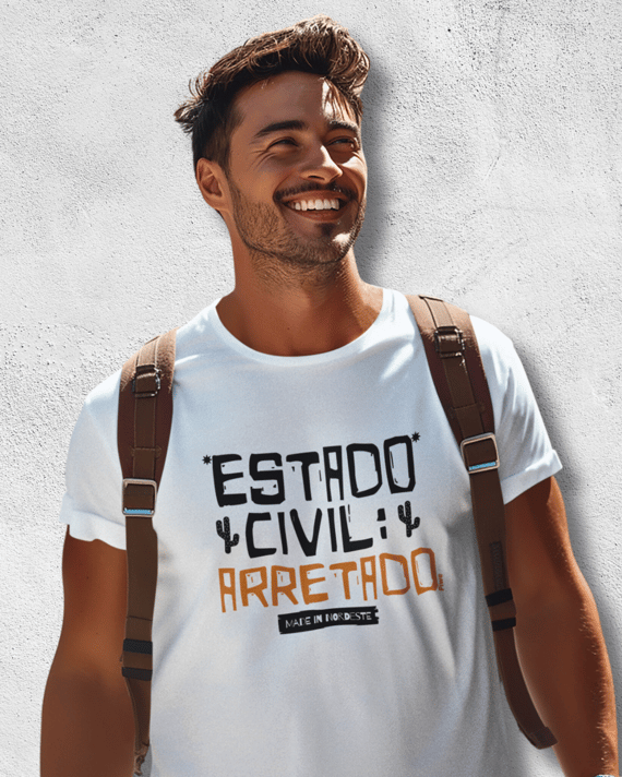 Camiseta Estado Civil: Arretado
