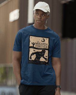 Nome do produto Camiseta Wakanda Forever Masculina