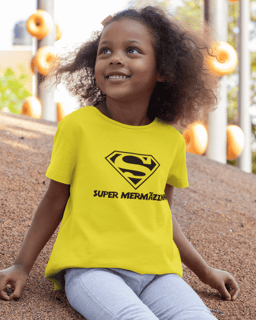 Nome do produto Camiseta Super Mermãzinha Infantil