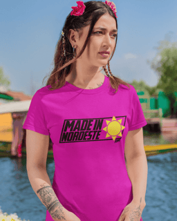 Nome do produto Camiseta Made in Nordeste Baby Long Feminina