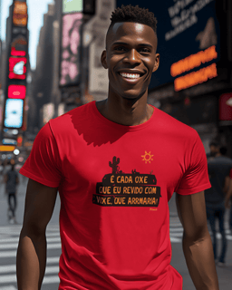 Nome do produto Camiseta É Cada Oxe Masculina