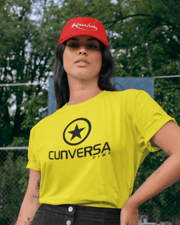 Nome do produto Camiseta Cunversa Baby Long Feminina