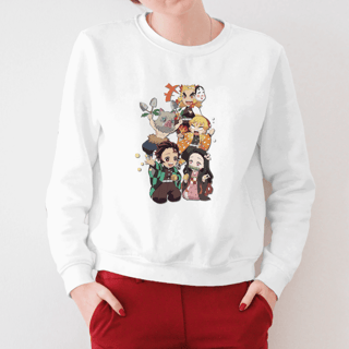 Nome do produto moleton de anime - Kimetsu no Yaiba