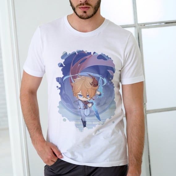 camiseta Genshin Impact - Tartaglia 