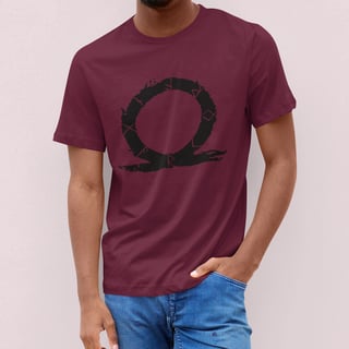 Nome do produto CAMISETA GOD OF WAR LOGO PRETA (VÁRIAS CORES)