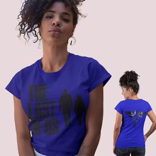 Nome do produto CAMISETA FEMININA BABY LONG THE LAST OF US DOUBLE