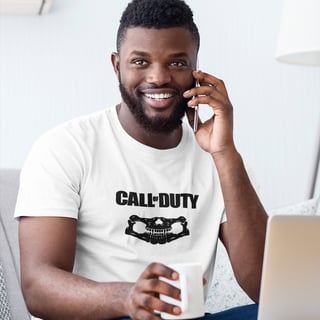 Nome do produto CAMISETA PRIME BRANCA COD GHOST EDITION