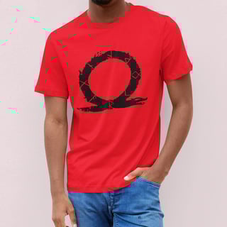 Nome do produto CAMISETA GOD OF WAR LOGO PRETA (VÁRIAS CORES)
