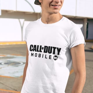 Nome do produto CAMISETA PRIME BRANCA COD MOBILE 