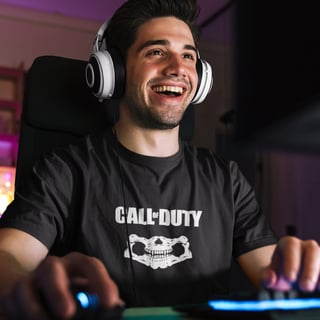 Nome do produto CAMISETA PRIME PRETA COD GHOST EDITION