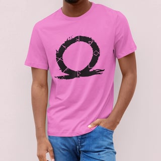 Nome do produto CAMISETA GOD OF WAR LOGO PRETA (VÁRIAS CORES)