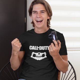 Nome do produto CAMISETA PRIME PRETA COD GHOST EDITION