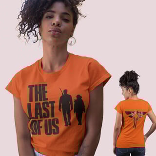 Nome do produto CAMISETA FEMININA BABY LONG THE LAST OF US DOUBLE