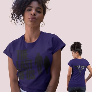 Nome do produto CAMISETA FEMININA BABY LONG THE LAST OF US DOUBLE