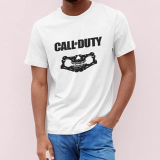 CAMISETA PRIME BRANCA COD GHOST EDITION