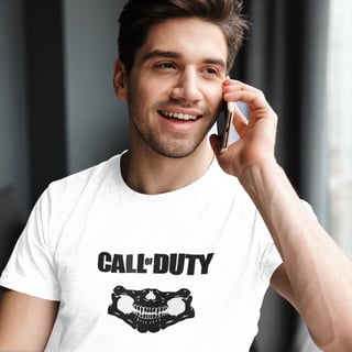 Nome do produto CAMISETA PRIME BRANCA COD GHOST EDITION