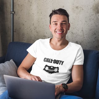 Nome do produto CAMISETA PRIME BRANCA COD GHOST EDITION