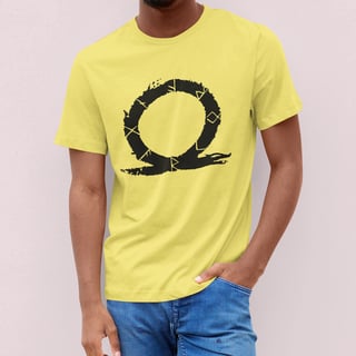 Nome do produto CAMISETA GOD OF WAR LOGO PRETA (VÁRIAS CORES)