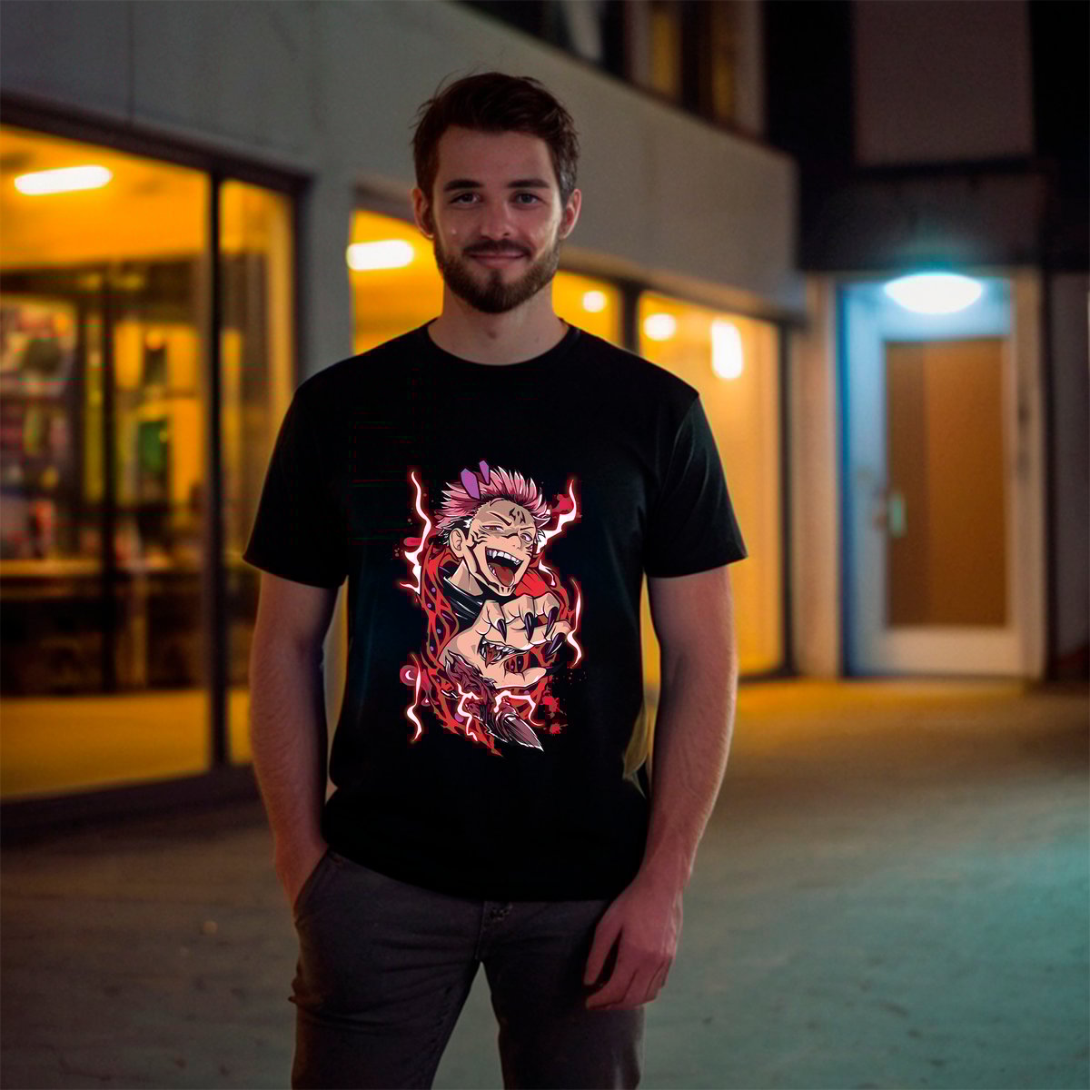Nome do produto: CAMISA SUKUNA FRENTE 