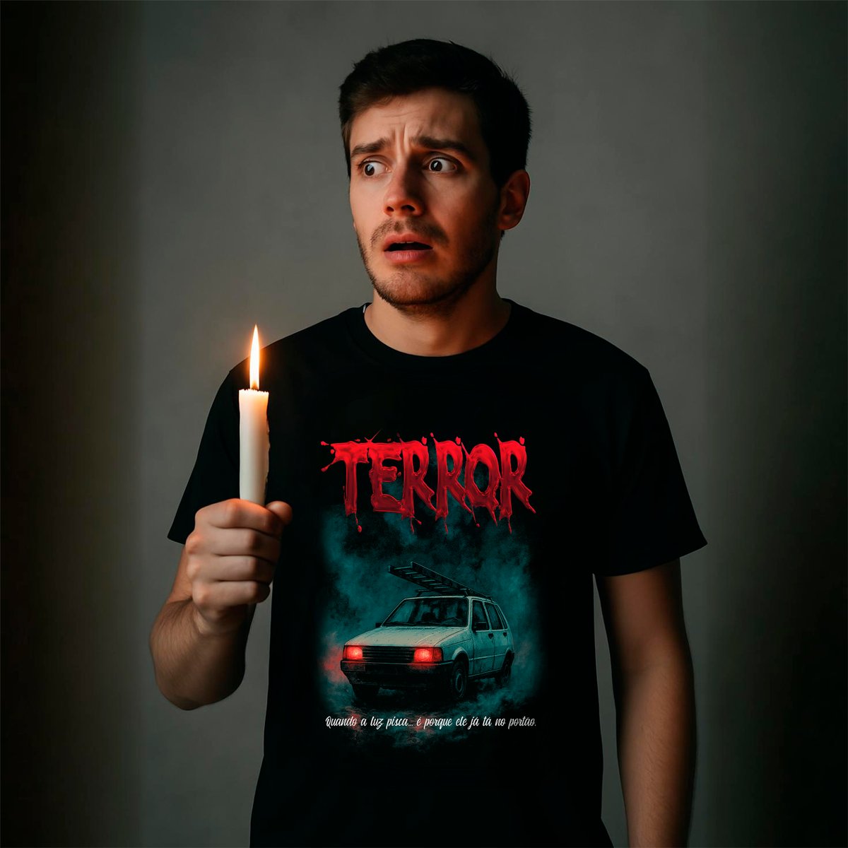 Nome do produto: CAMISA TERROR 