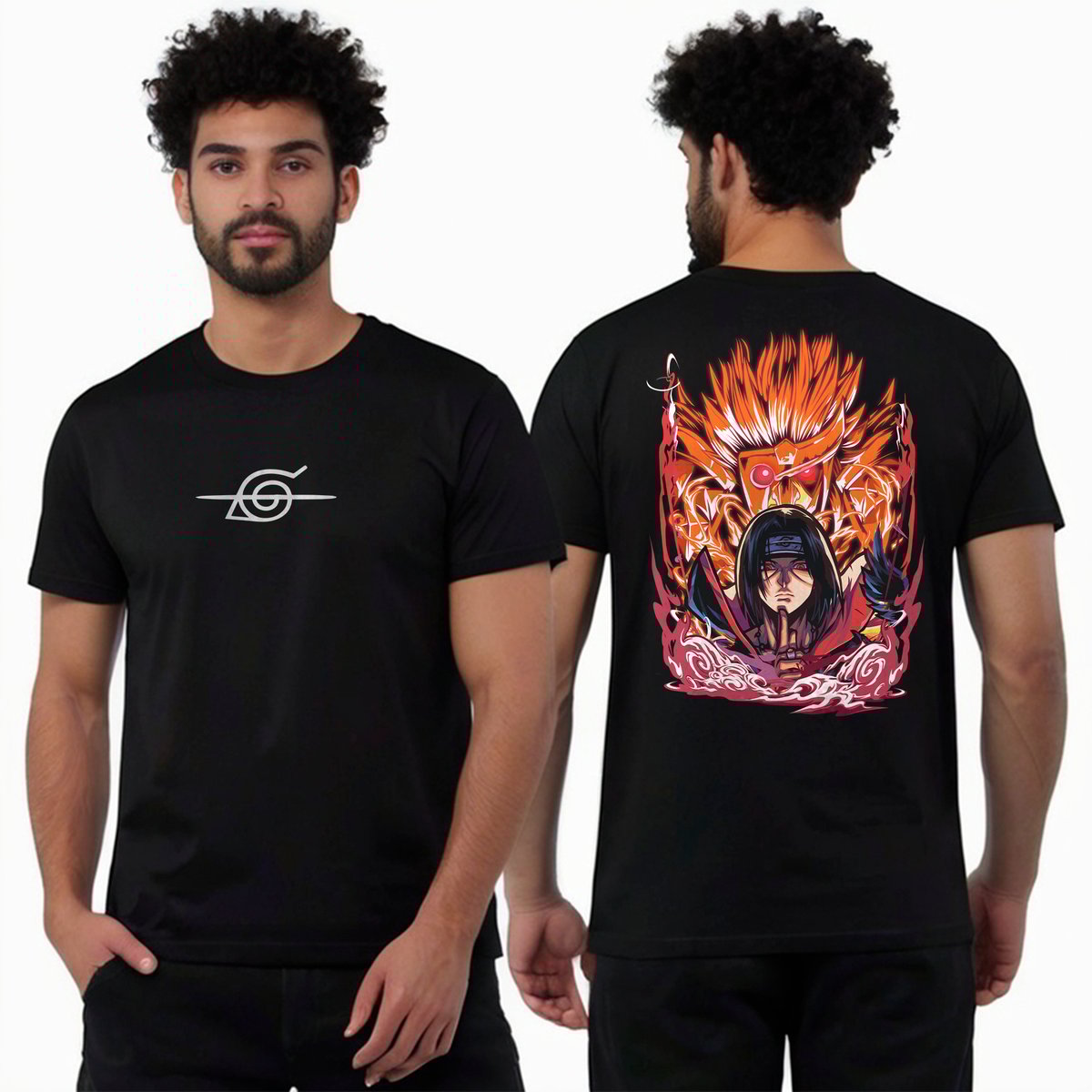 Nome do produto: CAMISA ITACHI FRENTE E COSTAS 