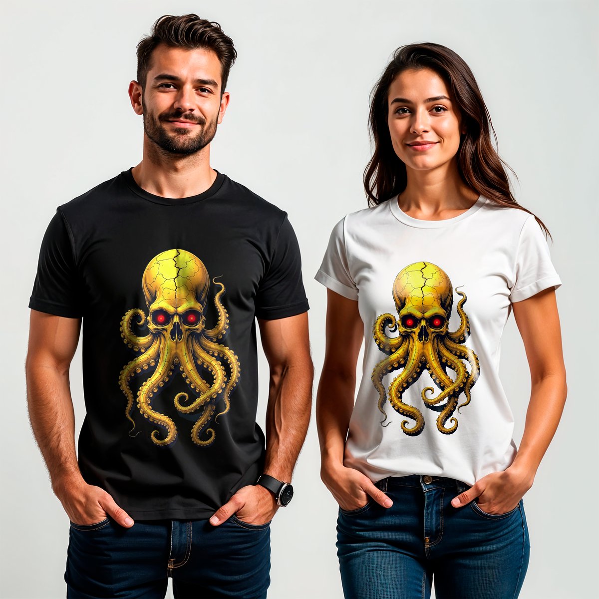 Nome do produto: camisa Cthulhu  skull 