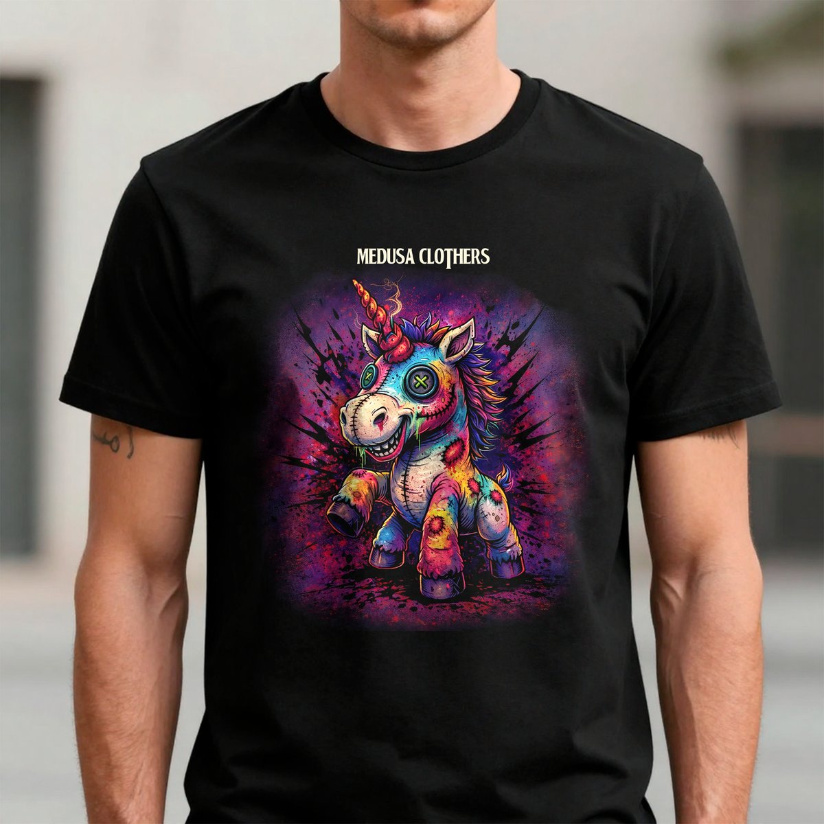 Nome do produto: UNICORNIO ZOMBIE 