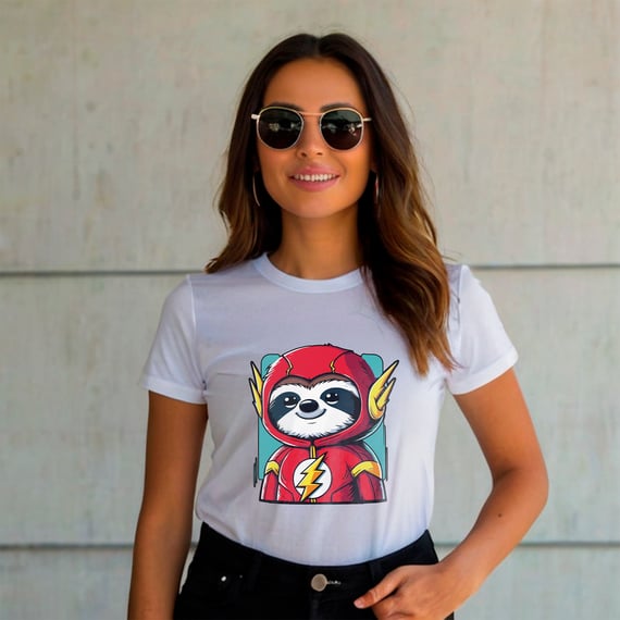 CAMISA PREGUIÇA DE FLASH 