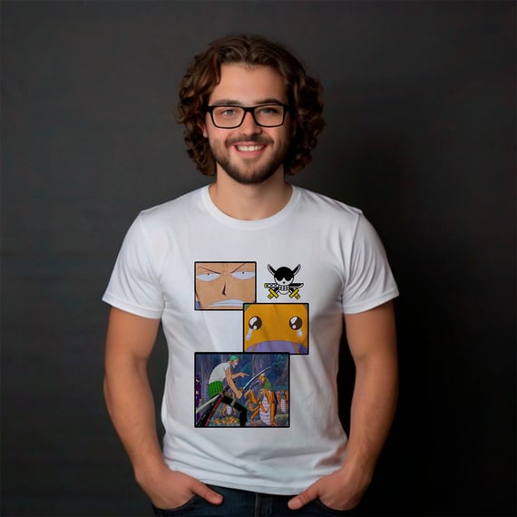 CAMISA ZORO VS BARATINHA 