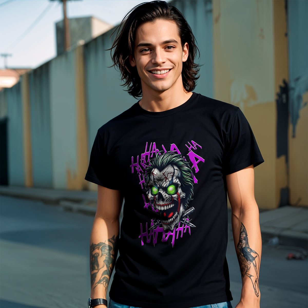 Nome do produto: CAMISA JOKER SKULL 