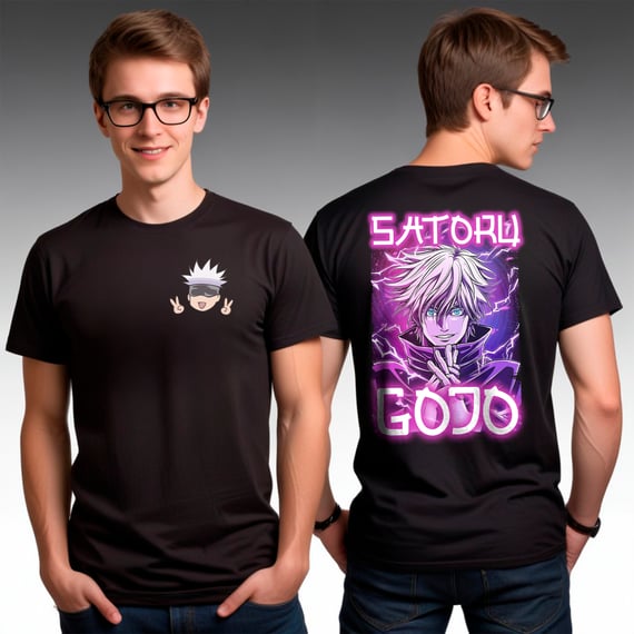 CAMISA SATORU GOJO 