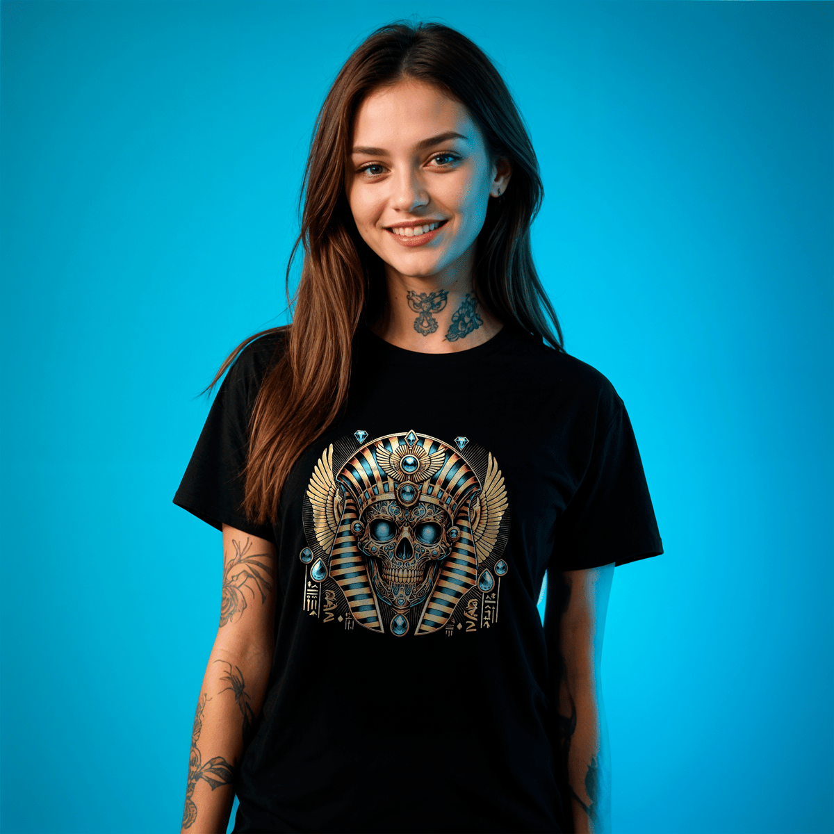 Nome do produto: CAMISA SKULL PHARAOH