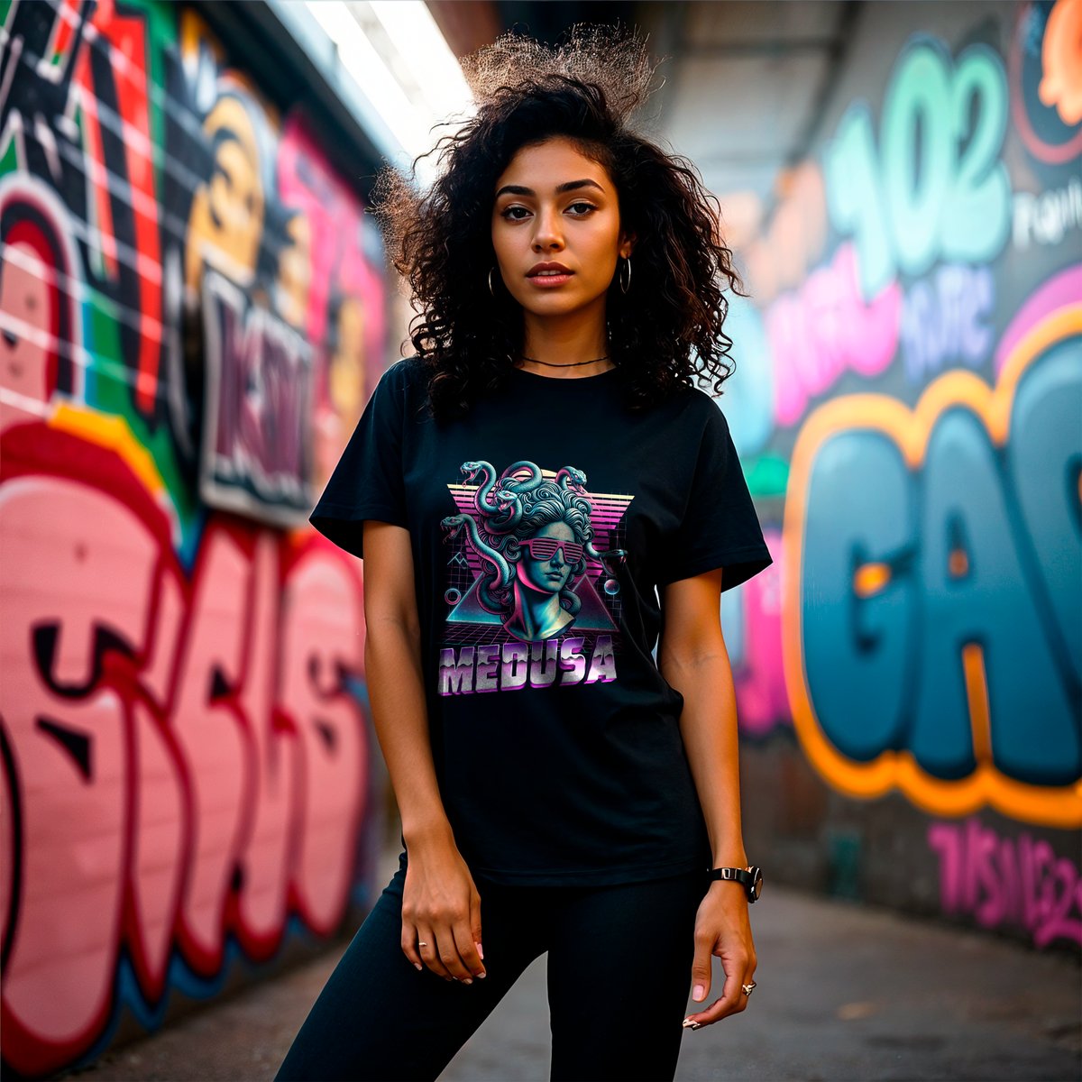 Nome do produto: CAMISA MEDUSA RETRO