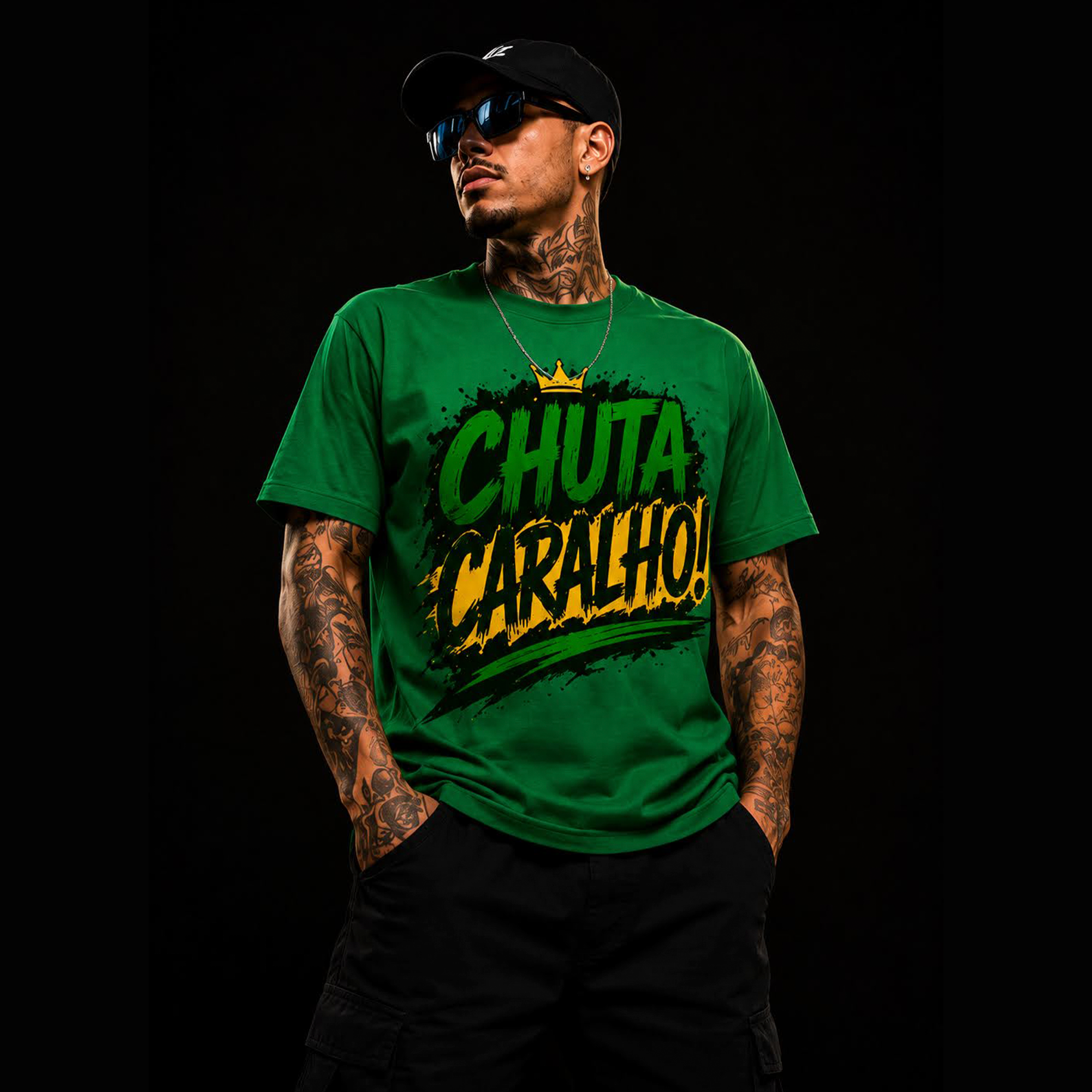 CAMISA COPA ``CHUTA CARALHO´´