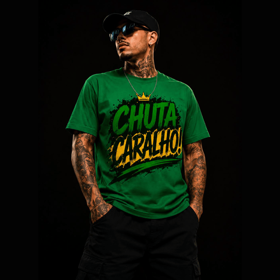 CAMISA COPA ``CHUTA CARALHO´´