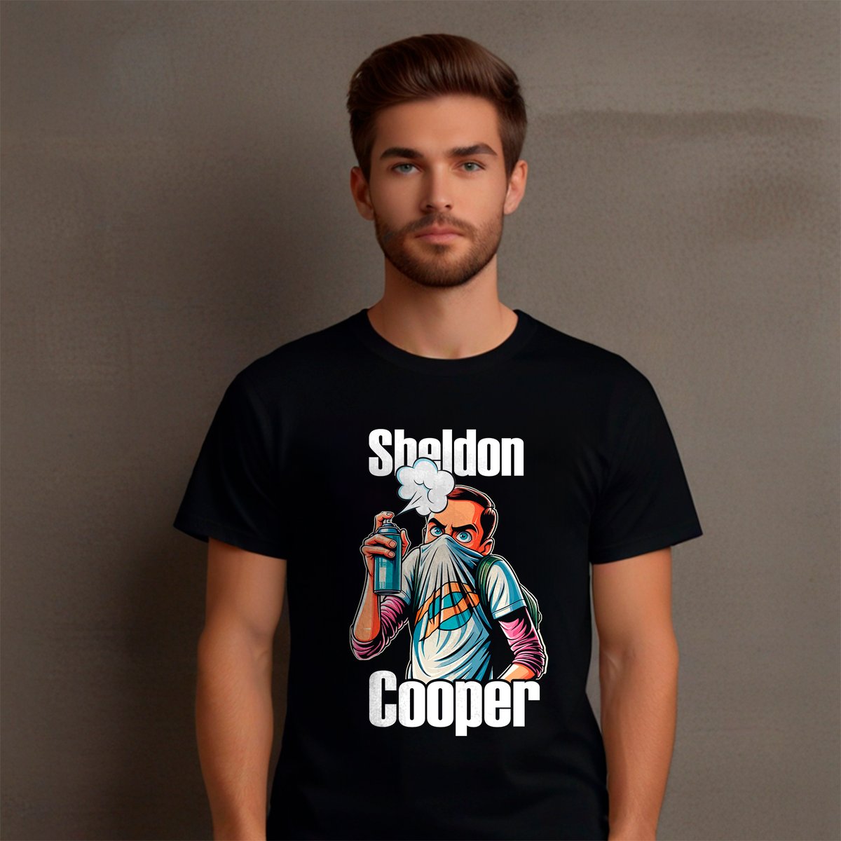 Nome do produto: CAMISA SHELDON COOPER