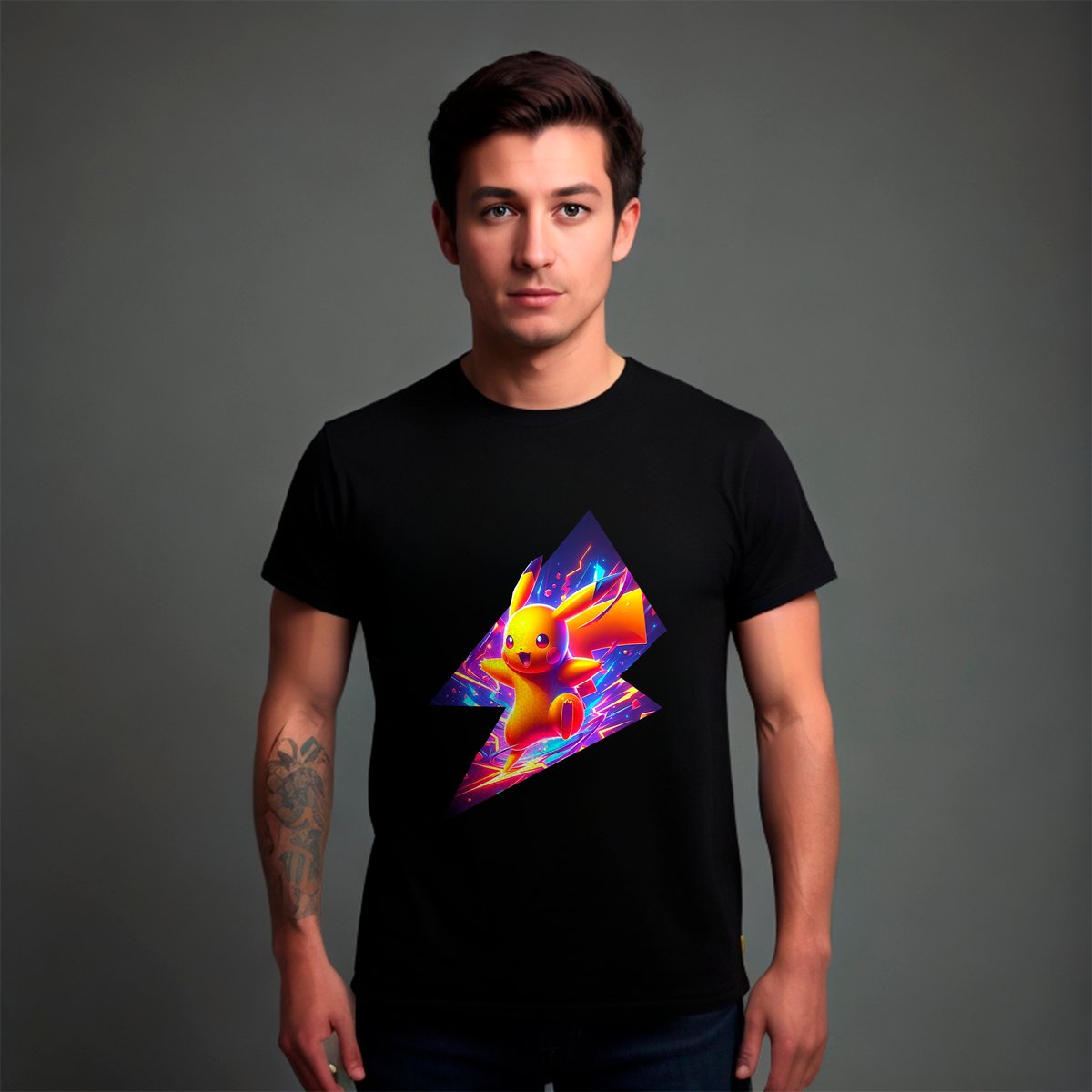 Nome do produto: CAMISA PIKACHU
