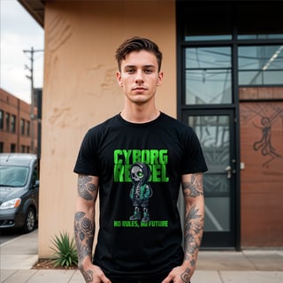 Nome do produto CAMISA CYBORG REBEL 