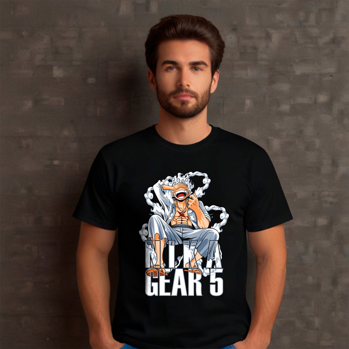 Nome do produto: CAMISA LUFFY GEAR 5 
