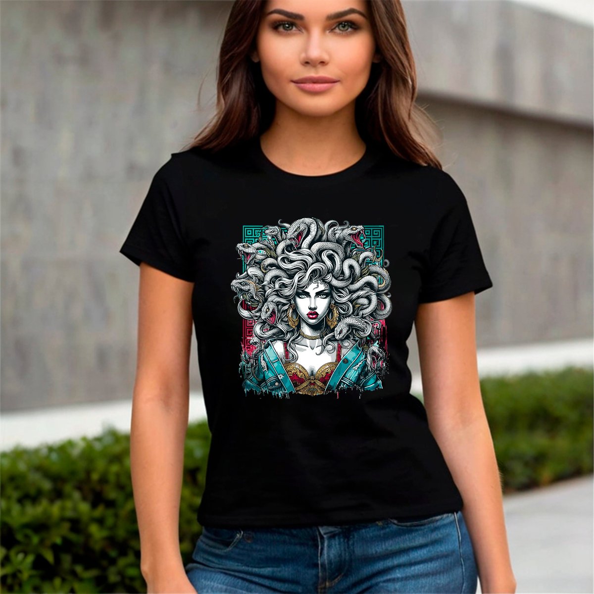Nome do produto: CAMISA MCLOT MEDUSA
