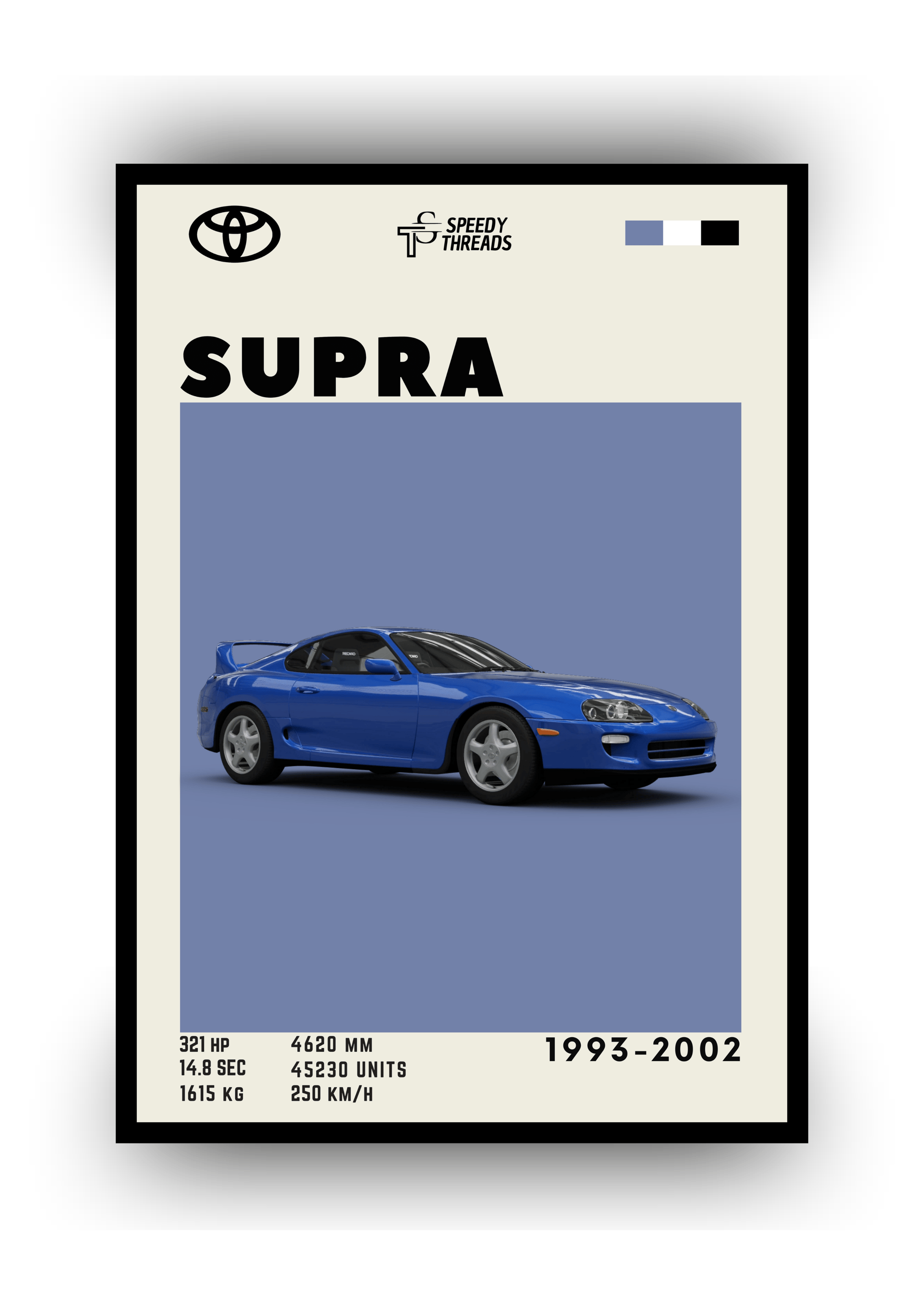 POSTER TOYOTA SUPRA