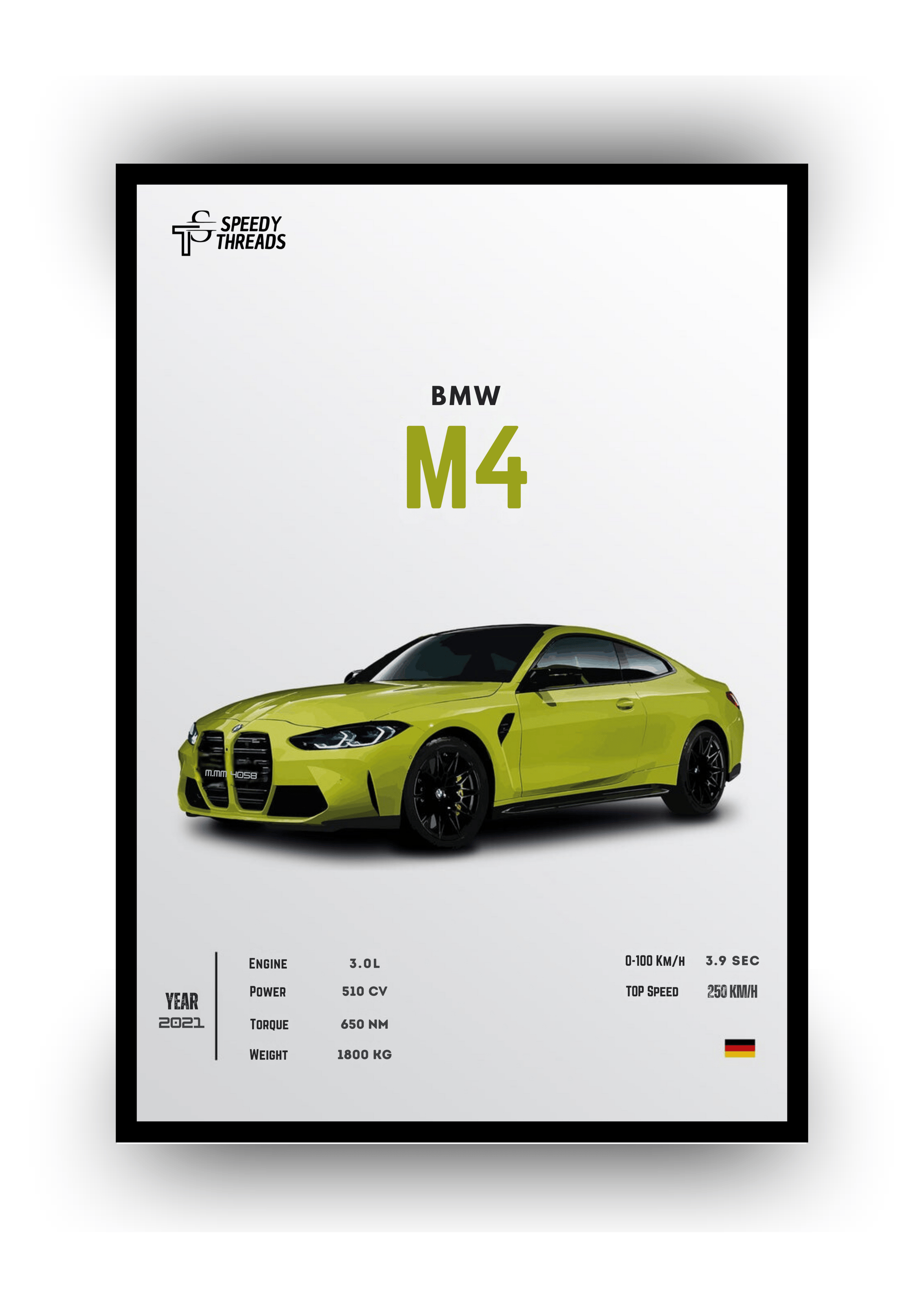 POSTER BMW M4