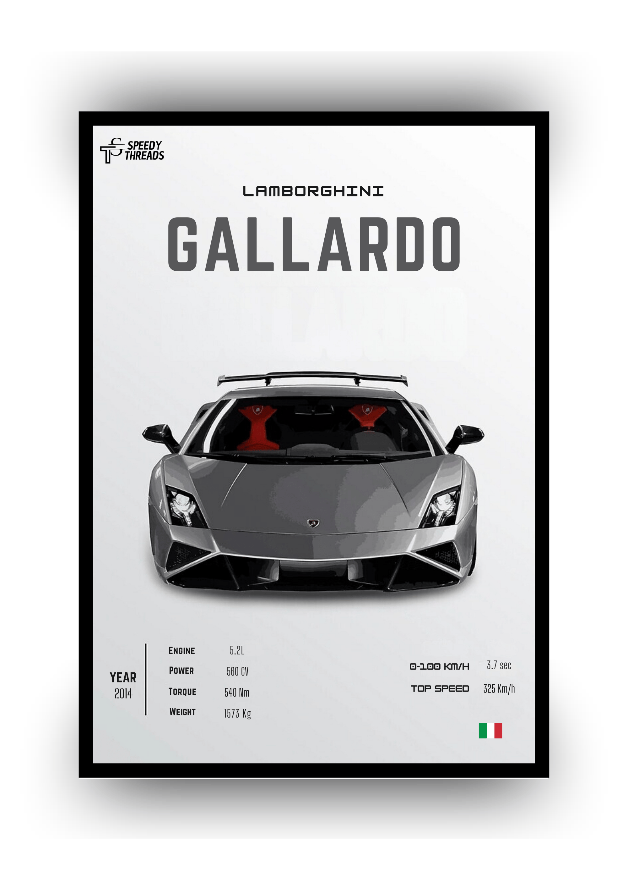 POSTER LAMBORGHINI GALLARDO