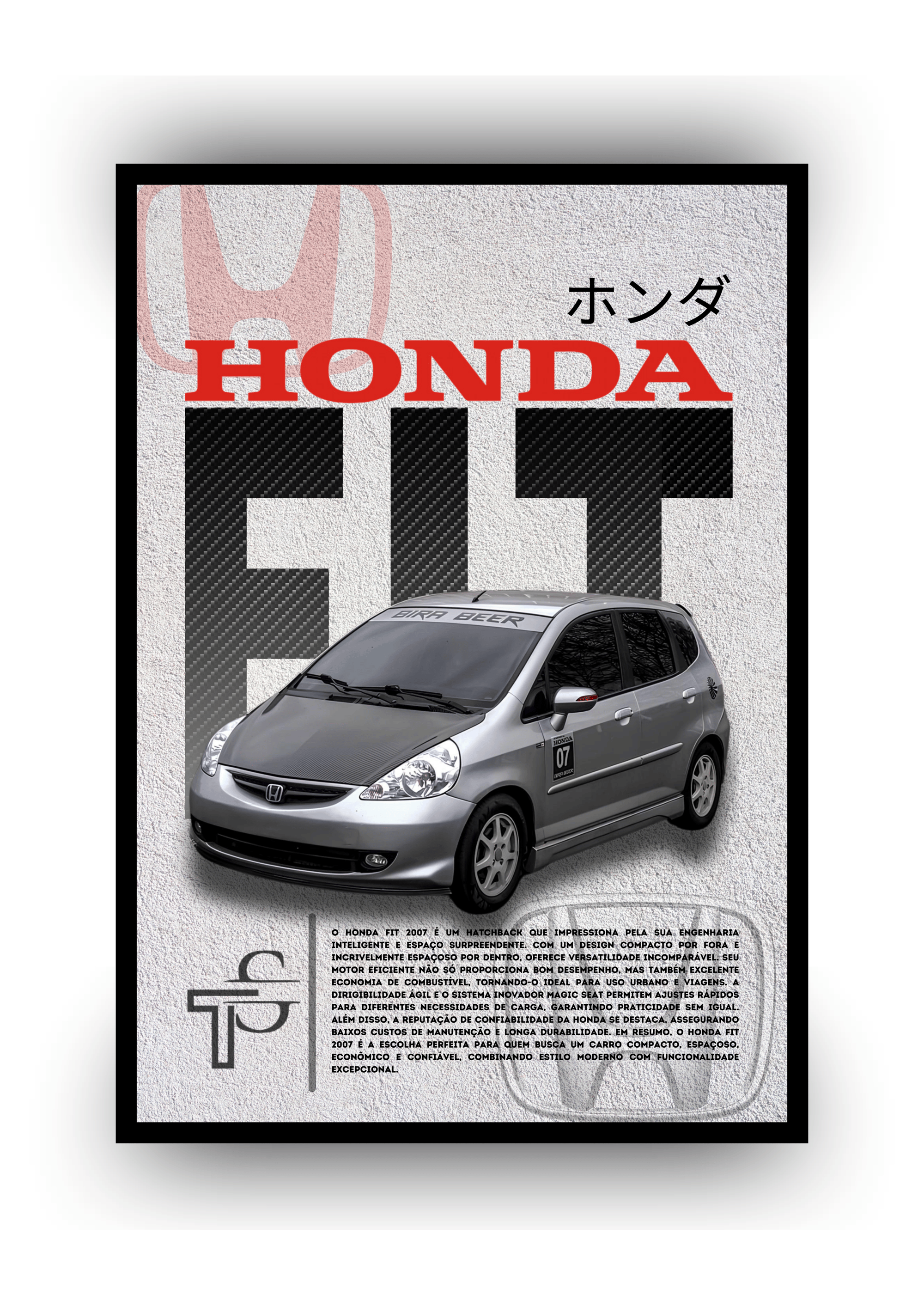 POSTER HONDA FIT