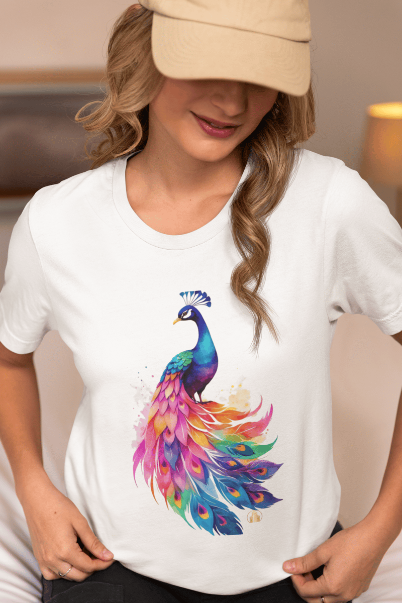 Nome do produto: T-shirt PAVÃO