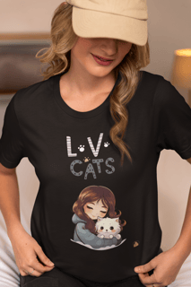 T-shirt LOVE CATS