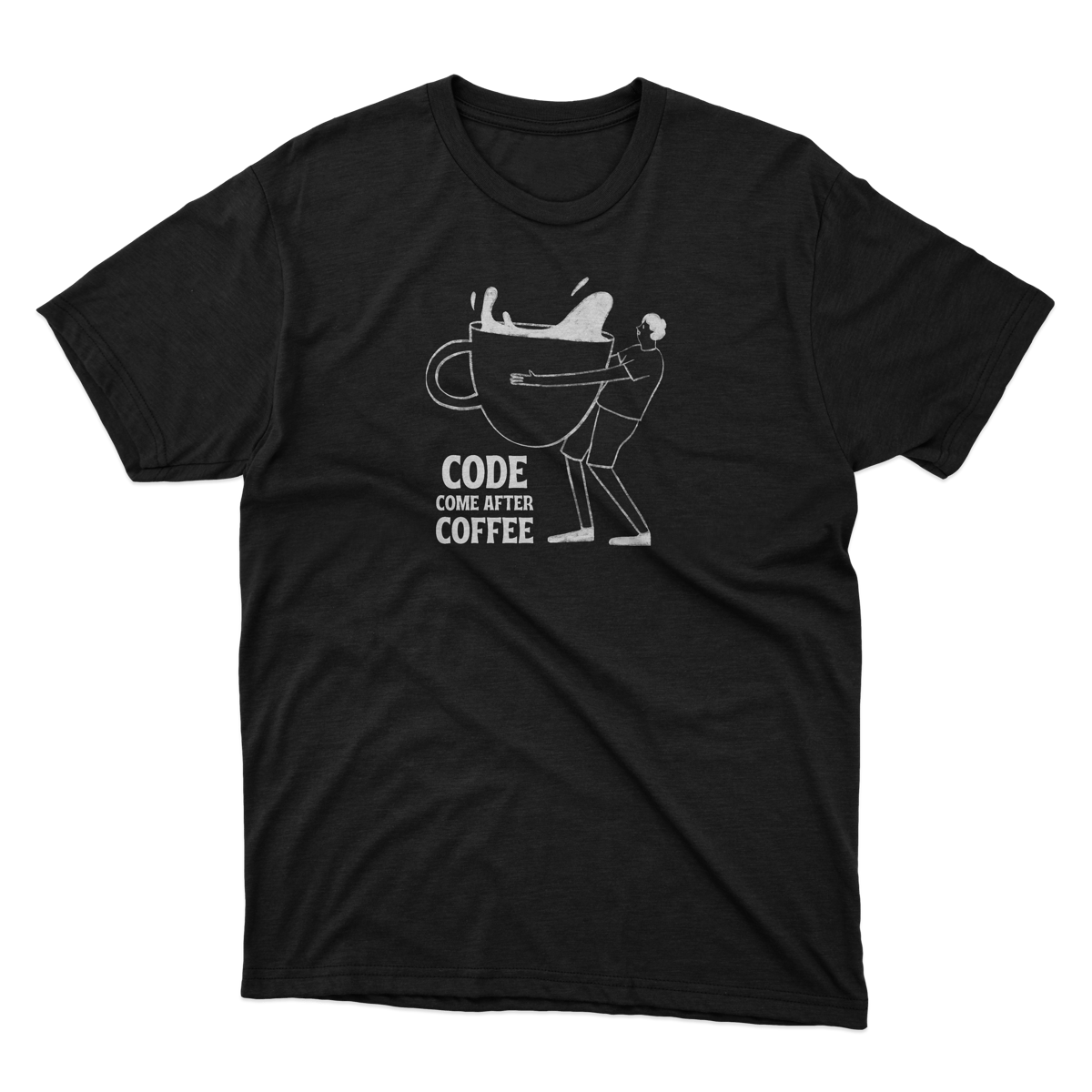 Nome do produto: Code come after coffee